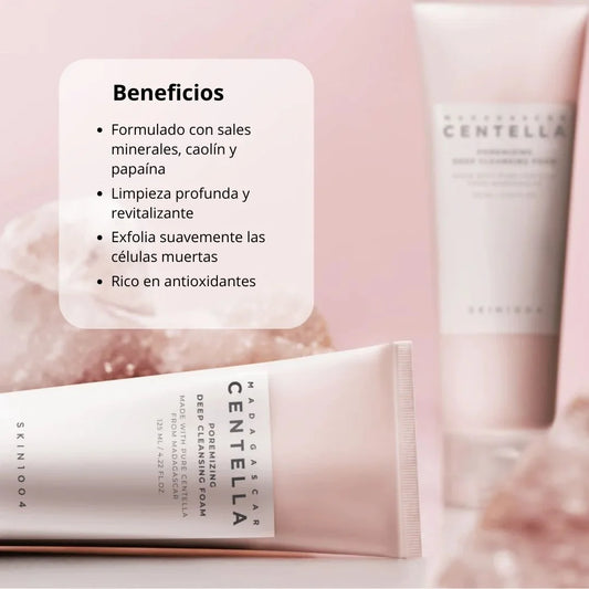 Espuma limpiadora SKIN1004 Madagascar Centella Poremizing Deep Cleansing Foam 125 ml